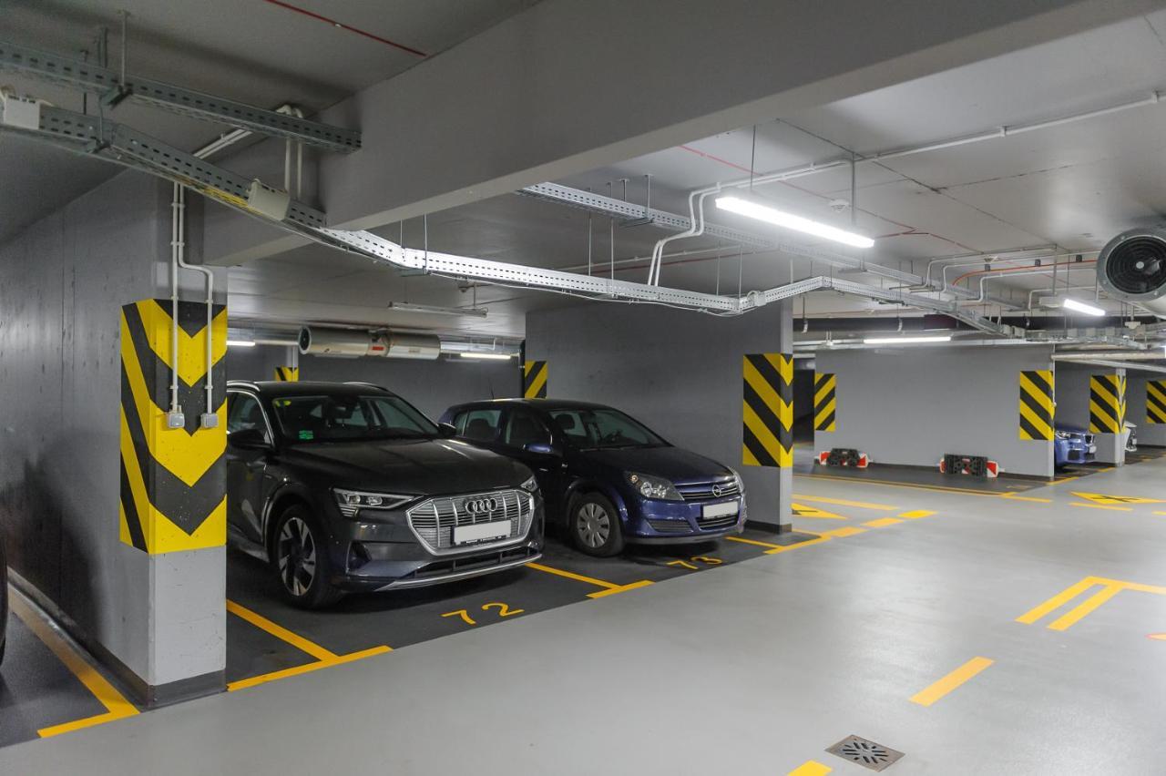Ferienwohnung Lumina Deluxe Warschau Exterior foto