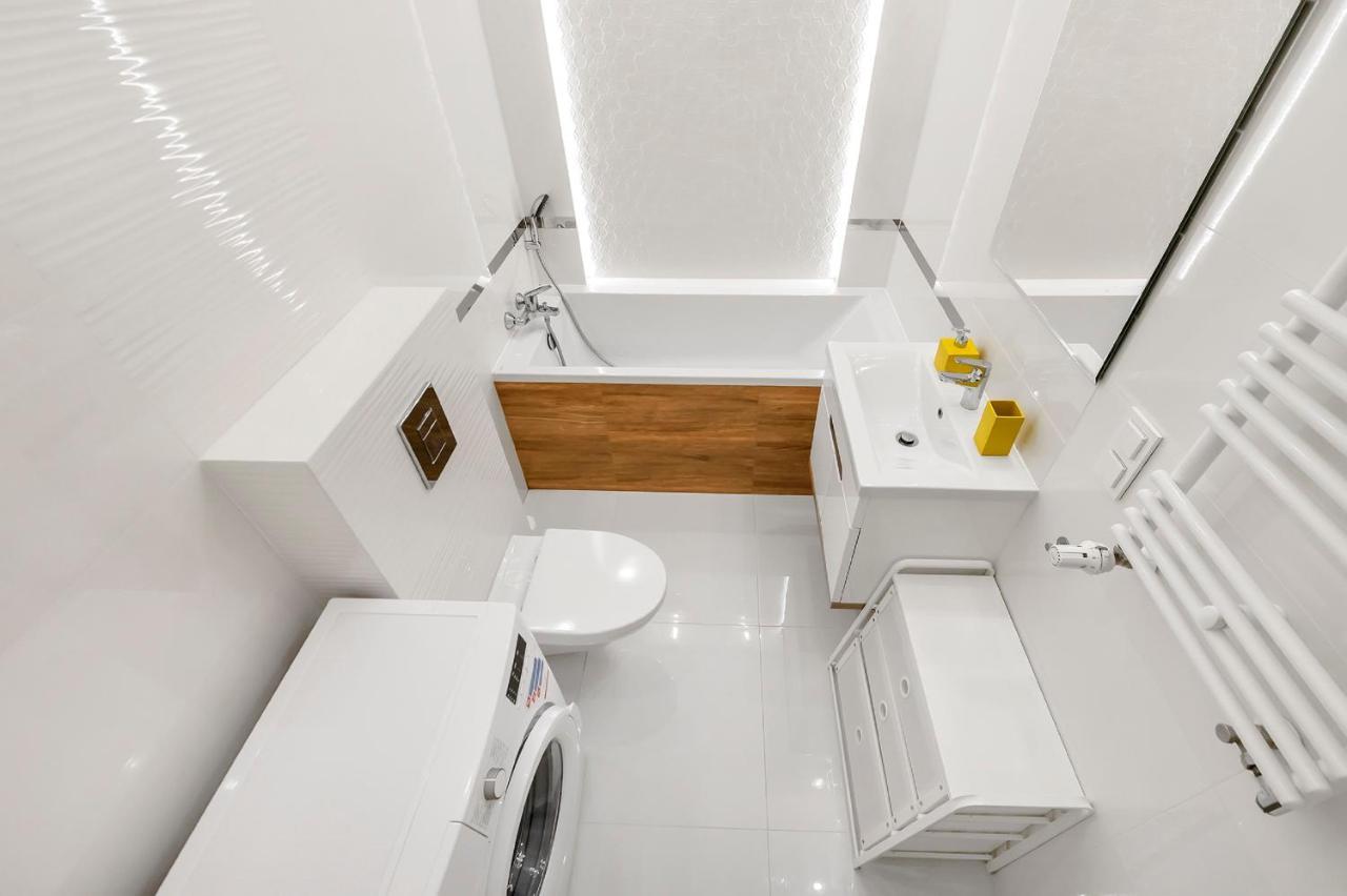 Ferienwohnung Lumina Deluxe Warschau Exterior foto