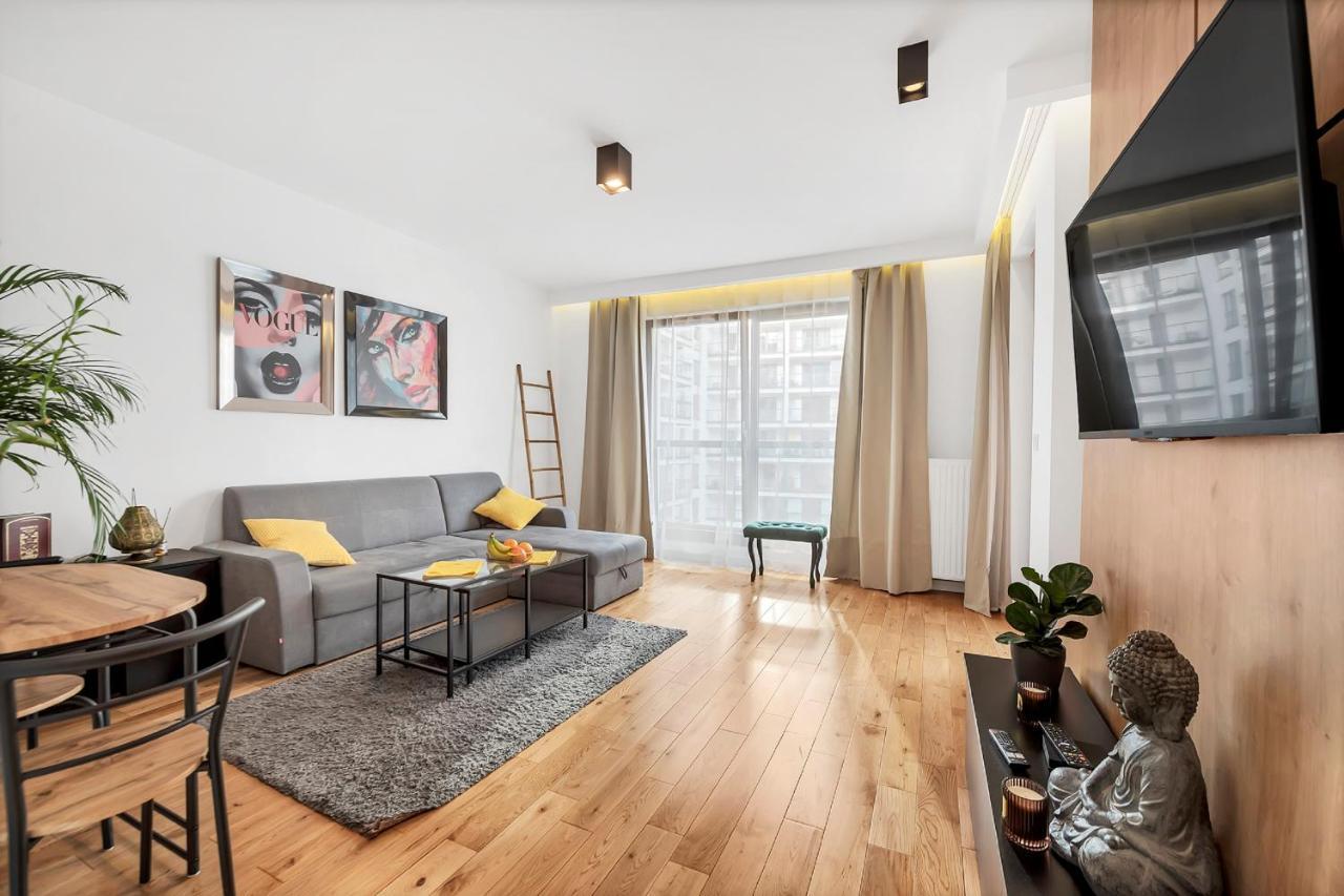 Ferienwohnung Lumina Deluxe Warschau Exterior foto