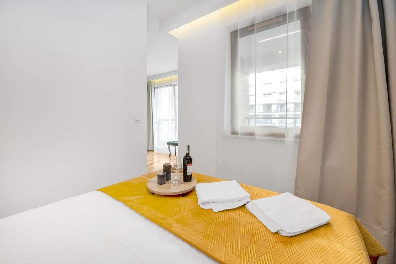 Ferienwohnung Lumina Deluxe Warschau Exterior foto